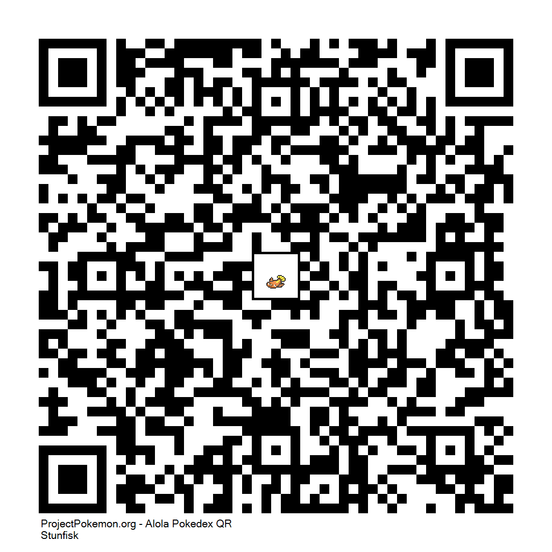 Cdigo QR de Stunfisk